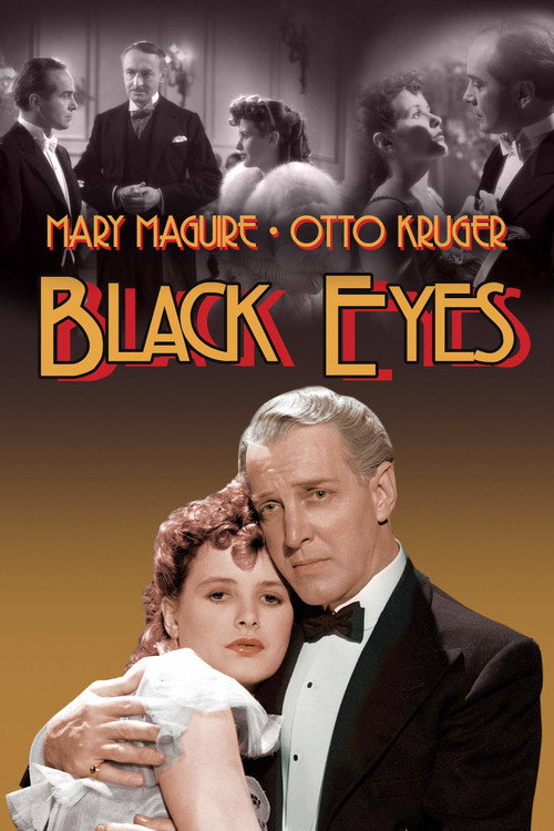 Movie poster for Black Eyes (1939)