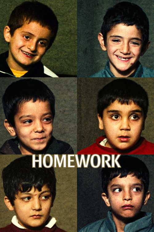 Movie poster for Homework (1989)