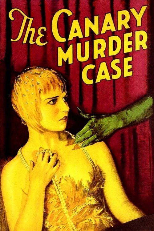 Movie poster for The Canary Murder Case (1929)