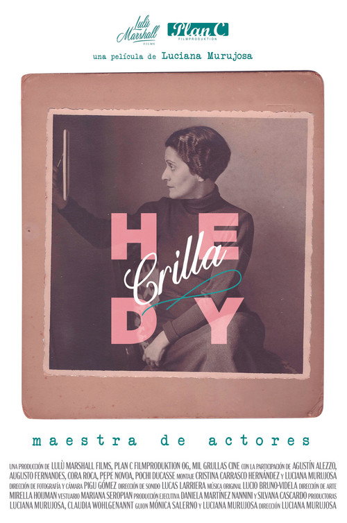 Movie poster for Hedy Crilla, maestra de actores (2023)
