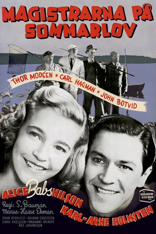 Movie poster for Magistrarna på sommarlov (1941)