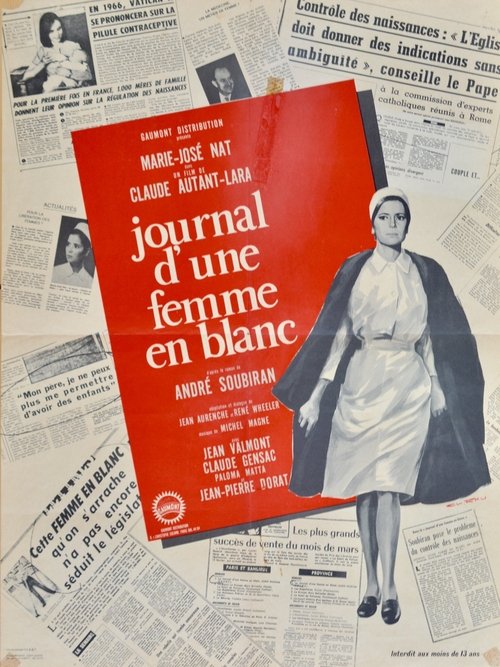 Movie poster for A Woman in White (1965)