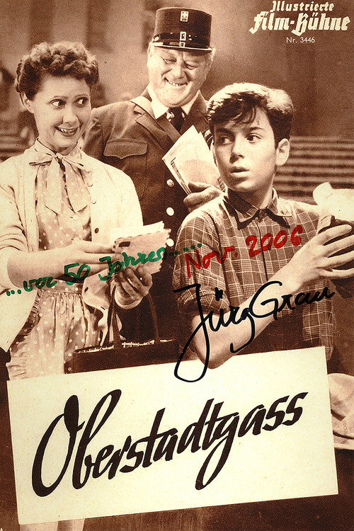 Movie poster for Oberstadtgass (1956)