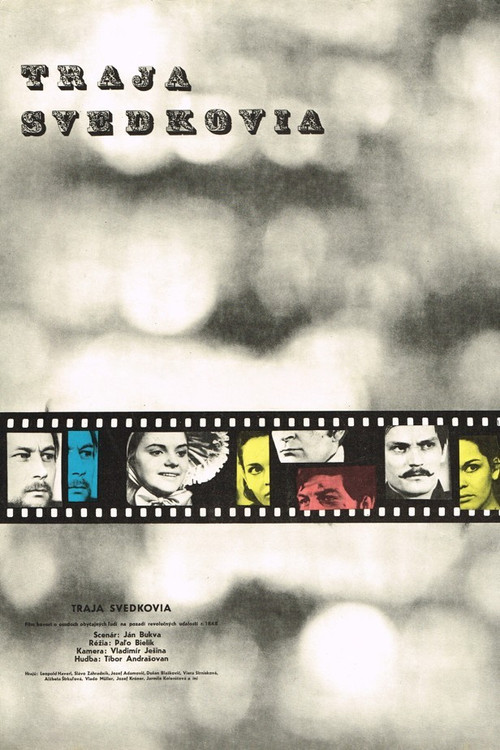 Movie poster for Traja svedkovia (1969)