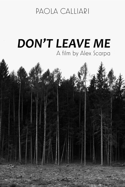Movie poster for Don't Leave Me (2021)