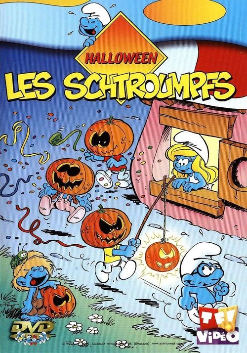 Movie poster for A Smurfy Halloween (2005)