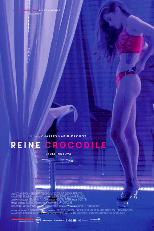 Movie poster for Reine Crocodile (2018)