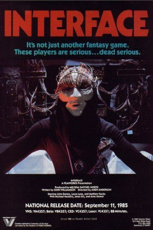Movie poster for Interface (1985)