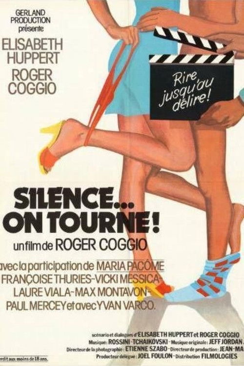 Movie poster for Silence... We're Shooting (1976)