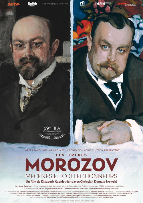 Movie poster for Les Frères Morozov, Mécènes et collectionneurs (2021)