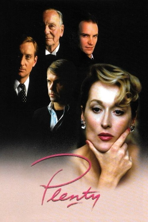 Movie poster for Plenty (1985)