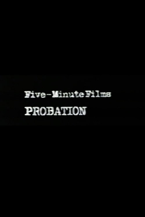 Movie poster for Probation (1982)