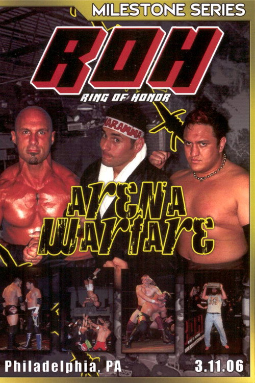 Movie poster for ROH: Arena Warfare (2006)