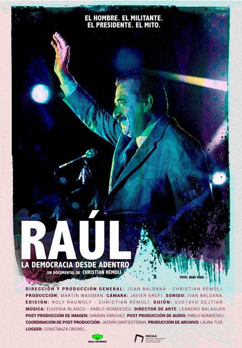 Movie poster for Raúl, la democracia desde adentro (2019)