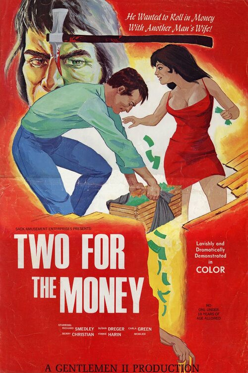 Movie poster for Two for the Money (1971)