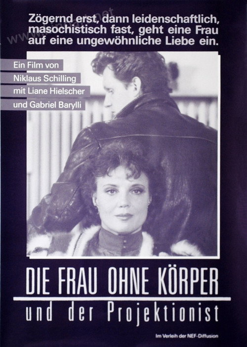 Movie poster for Die Frau ohne Körper und der Projektionist (1984)