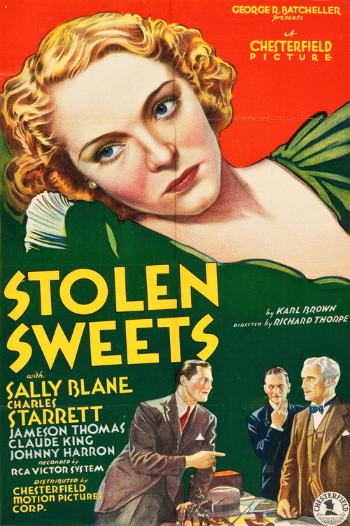 Movie poster for Stolen Sweets (1934)