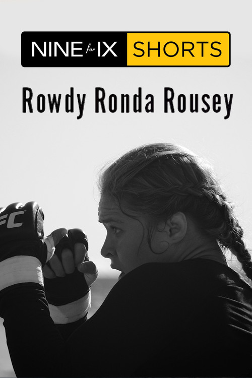 Movie poster for Rowdy Ronda Rousey (2014)