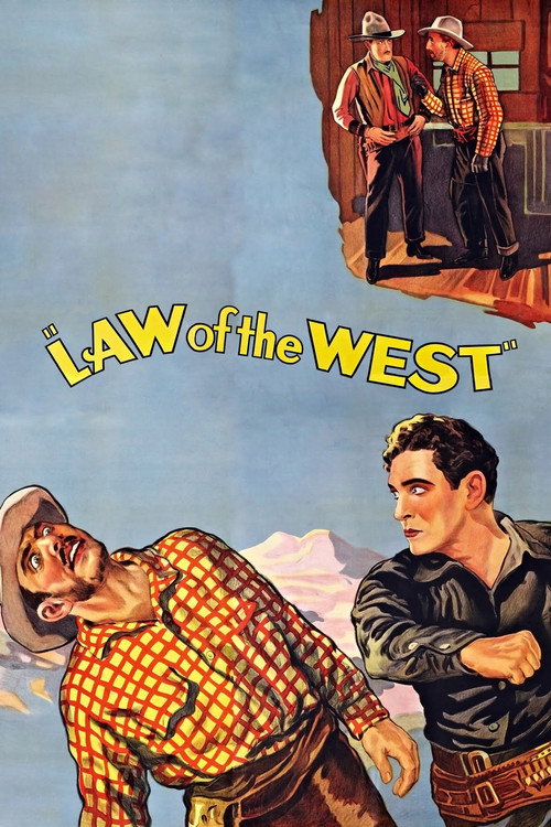 Movie poster for Law of the West (1932)