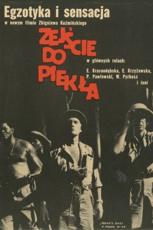 Movie poster for Zejście do piekła (1966)