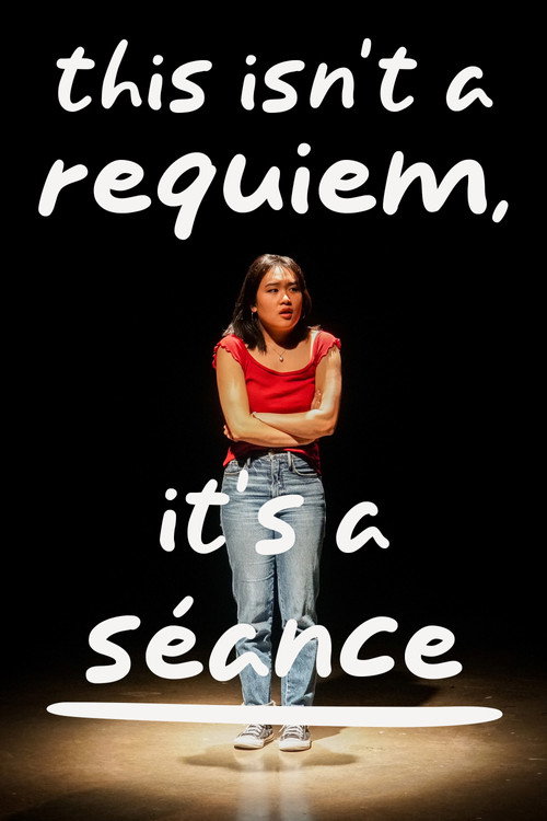 Movie poster for This Isn't a Requiem, It's a Séance (2023)