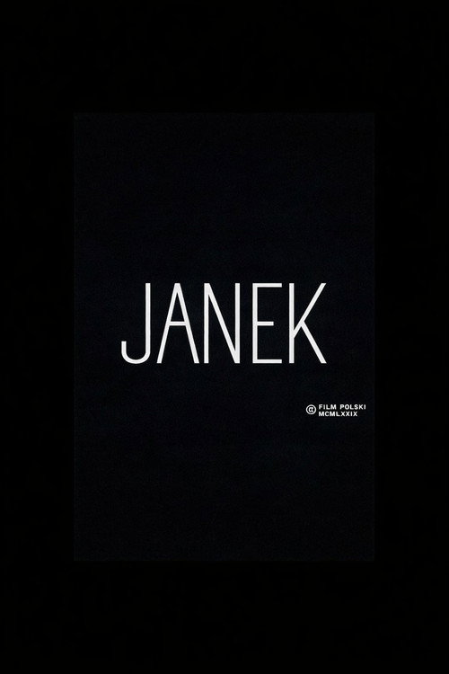 Movie poster for Janek (1979)
