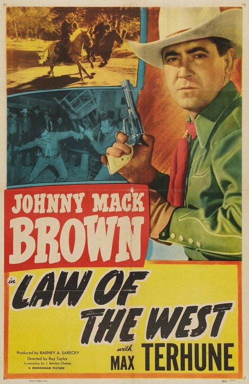 Movie poster for Law of the West (1949)