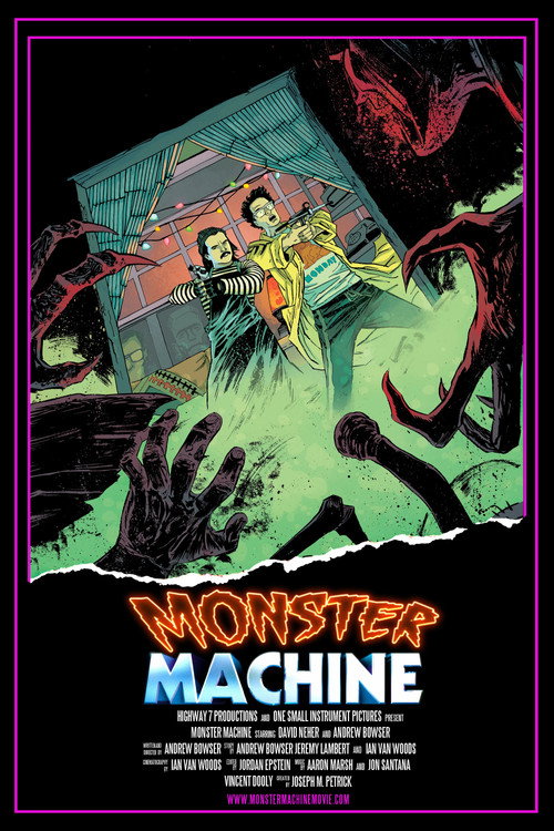 Movie poster for Monster Machine (2013)