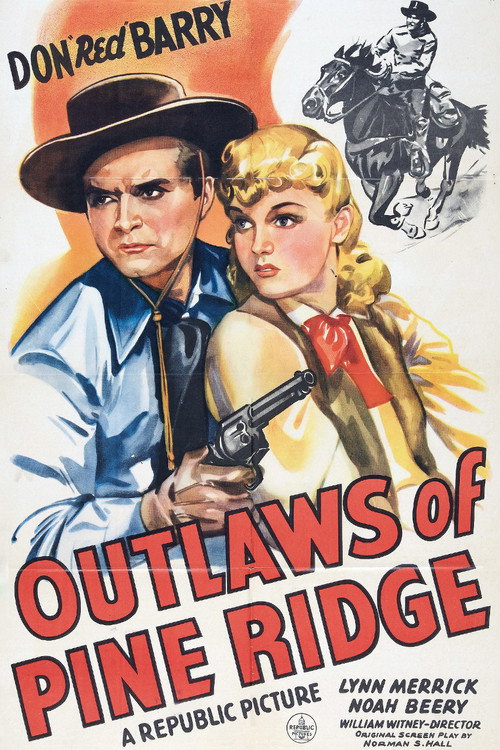 Movie poster for Outlaws of Pine Ridge (1942)