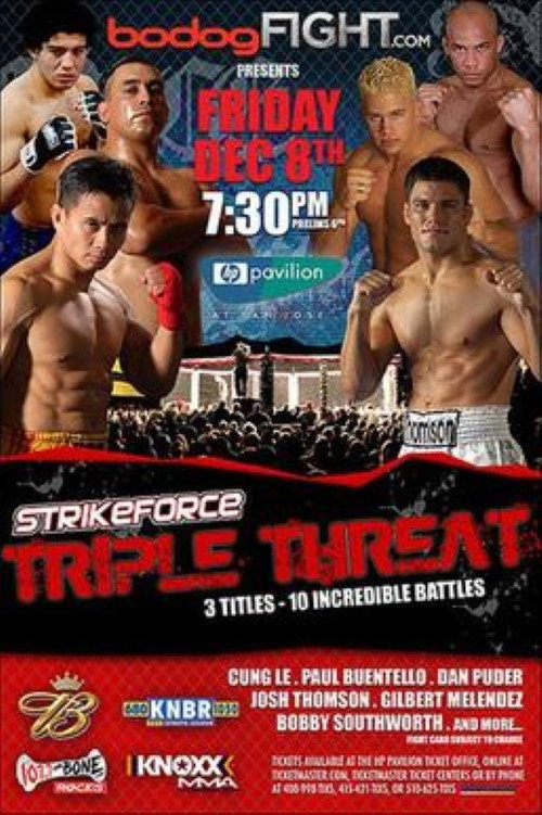 Movie poster for Strikeforce: Triple Threat (2006)