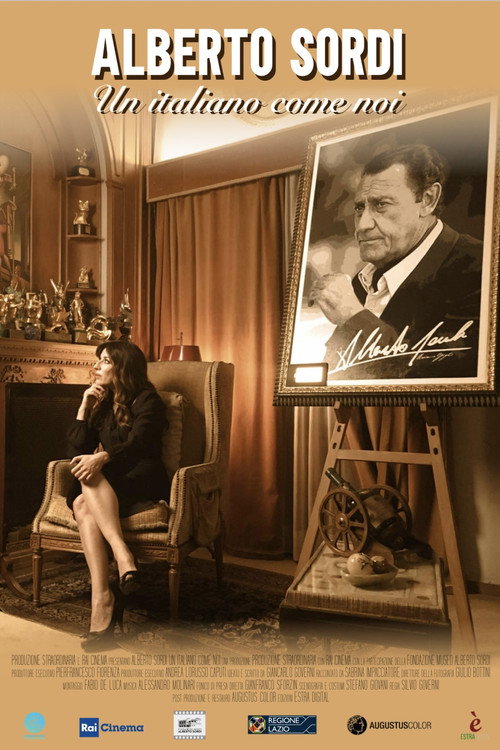 Movie poster for Alberto Sordi, un italiano come noi (2020)