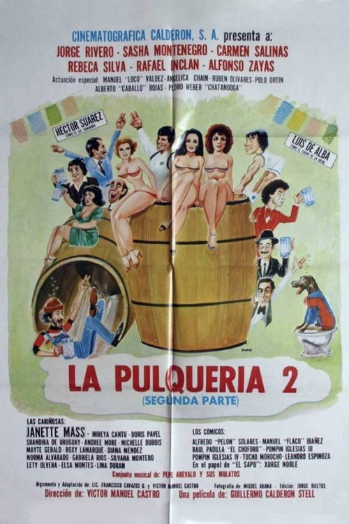 Movie poster for La pulquería 2 (1982)