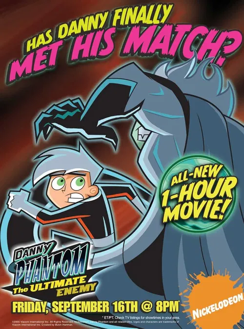 Movie poster for Danny Phantom: The Ultimate Enemy (2005)