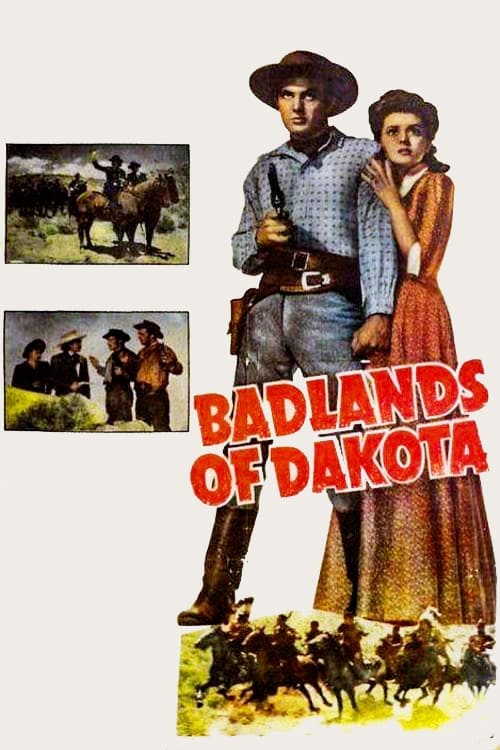 Movie poster for Badlands of Dakota (1941)