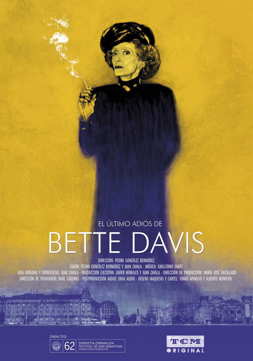 Movie poster for El último adiós de Bette Davis (2014)