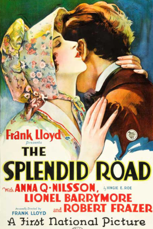 Movie poster for The Splendid Road (1925)