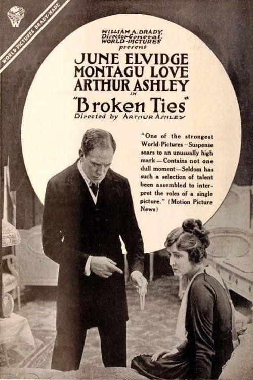 Movie poster for Broken Ties (1918)