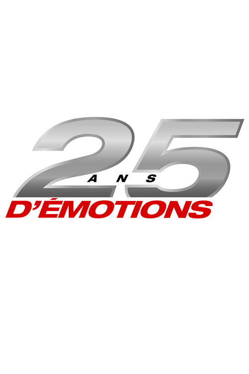 25 ans d’émotions poster