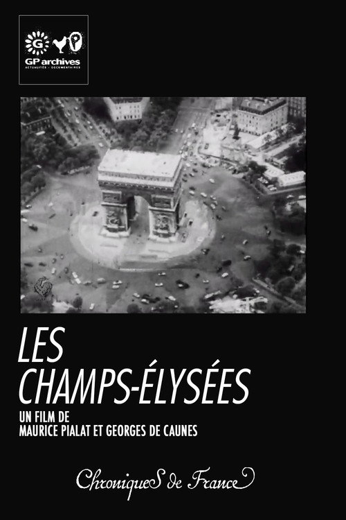 Movie poster for Les Champs-Élysées (1965)