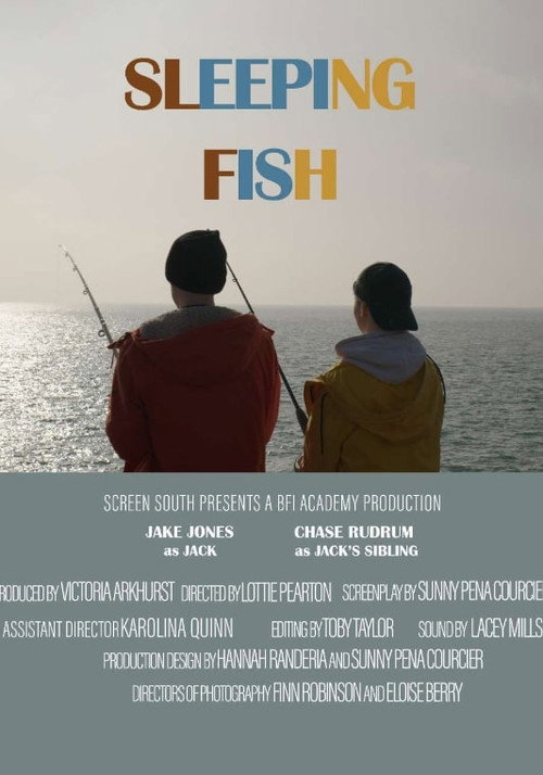 Movie poster for Sleeping Fish (2024)