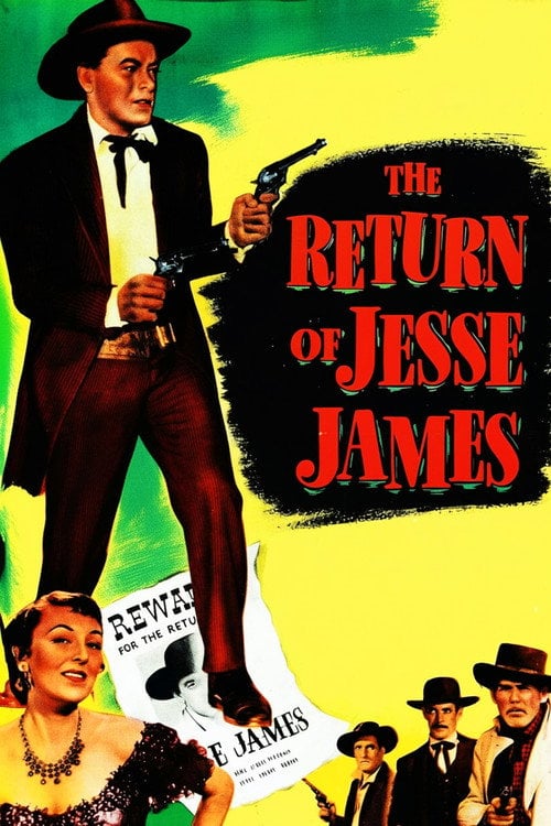 Movie poster for The Return of Jesse James (1950)