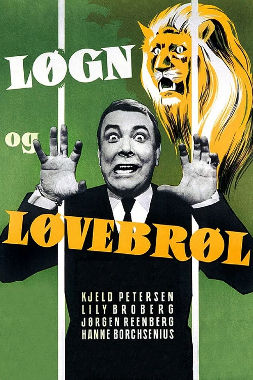 Movie poster for Løgn og løvebrøl (1961)