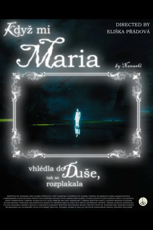 Movie poster for Nanashi: Když mi Maria vhlédla do duše, tak se rozplakala (2025)