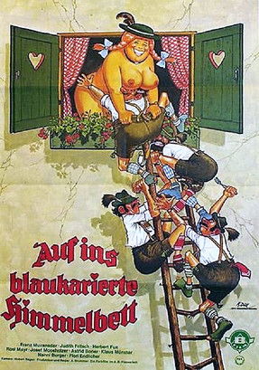 Movie poster for Hey Marie, ich brauch mehr Schlaf - Auf ins blaukarierte Himmelbett (1974)