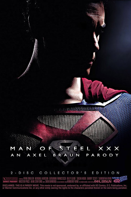 Movie poster for Man of Steel XXX: An Axel Braun Parody (2013)