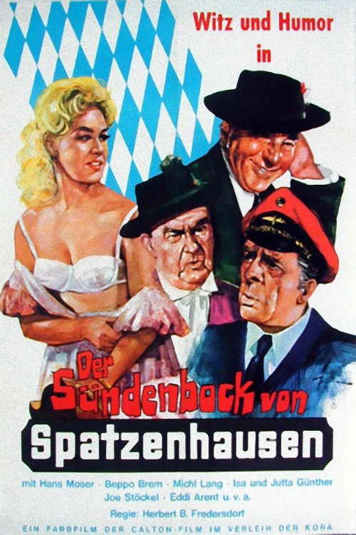 Movie poster for Der Sündenbock von Spatzenhausen (1958)