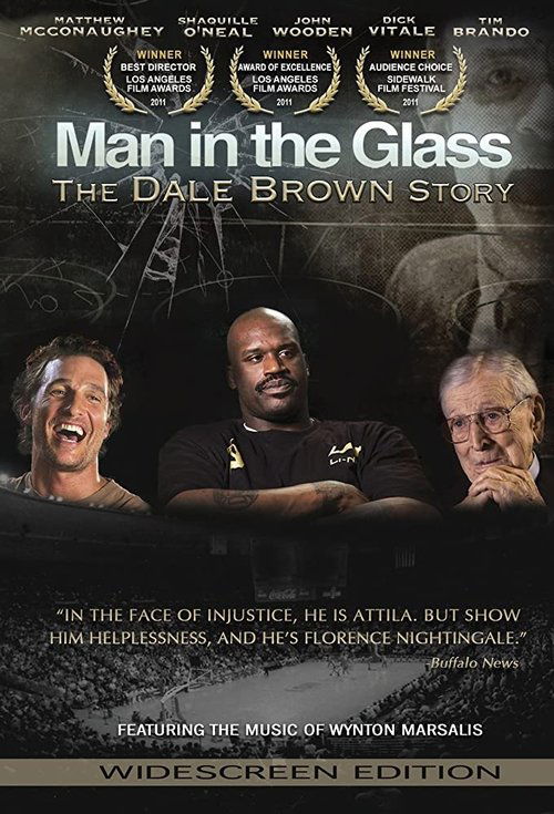 Movie poster for Man in the Glass: The Dale Brown Story (2012)