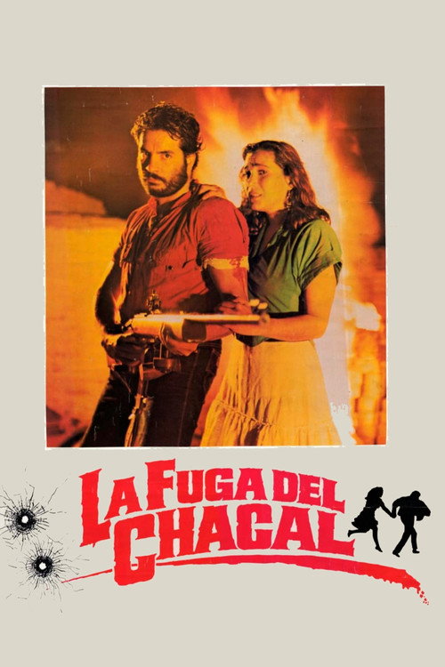 Movie poster for La fuga del Chacal (1987)