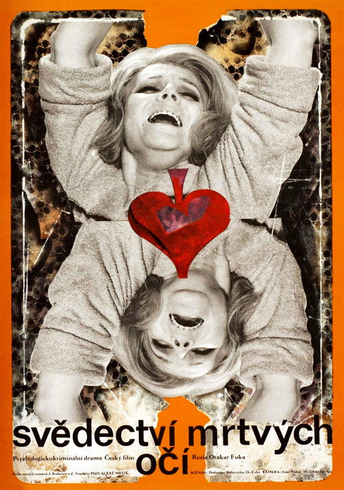 Movie poster for Svědectví mrtvých očí (1971)