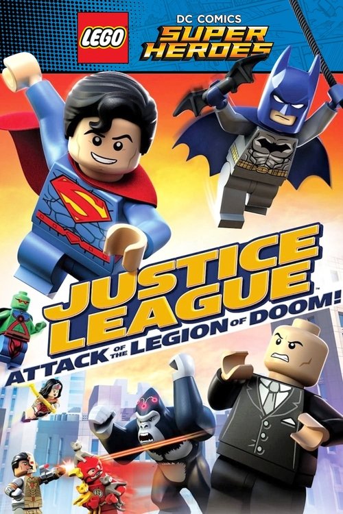 Movie poster for LEGO DC Comics Super Heroes: Justice League - Attack of the Legion of Doom! (2015)